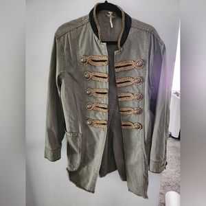 Free People passenger military coat jacket